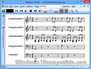 Midi notation composer
